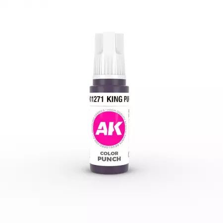 Ak Interactive - 3Rd Gen - King Purple Color Punch 17 Ml