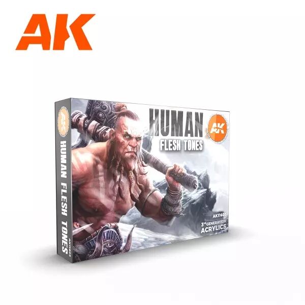 Ak Interactive - 3Rd Gen Set - Human Flesh Tones