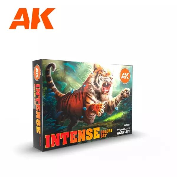 Ak Interactive - 3Rd Gen Set - Intense Colors Set