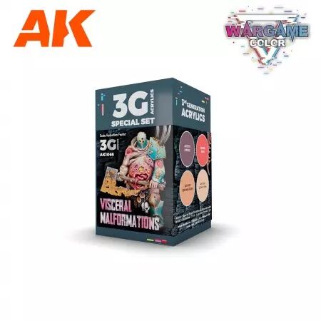 Ak Interactive - Wargame Set Visceral Malformations
