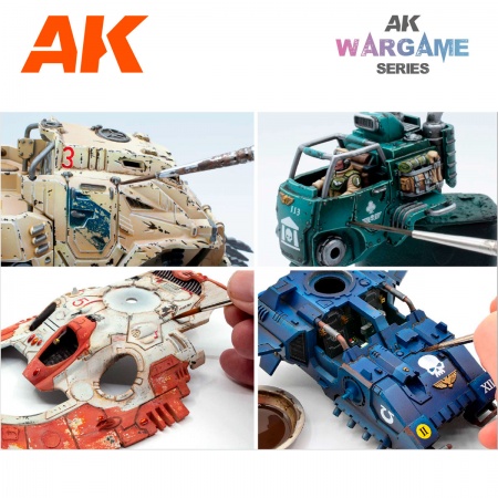 Ak Interactive - Wargame Series - Extreme Rust Wash 35Ml