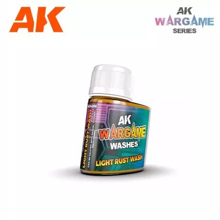 Ak Interactive - Wargame Series - Light Rust Wash 35Ml