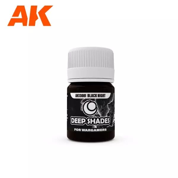 Ak Interactive - Wargame Series - Black Night - Deep Shade 30Ml