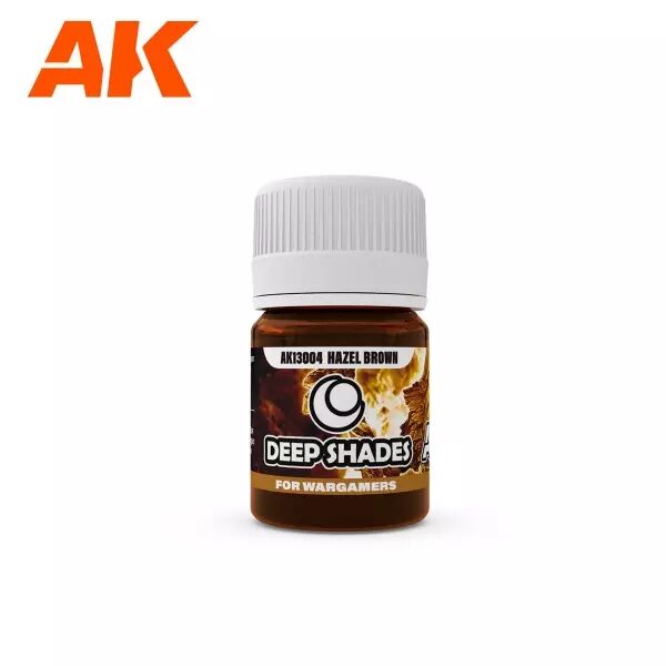 Ak Interactive - Wargame Series - Hazel Brown - Deep Shade 30Ml