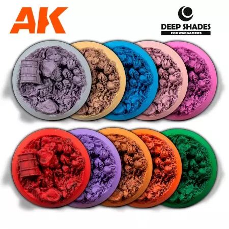 Ak Interactive - Wargame Series - Invocation Purple - Deep Shade 30Ml