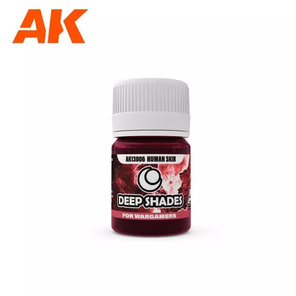 Ak Interactive - Wargame Series - Human Skin - Deep Shade 30Ml