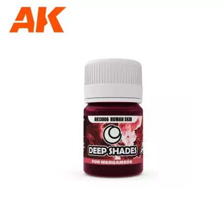 Ak Interactive - Wargame Series - Human Skin - Deep Shade 30Ml