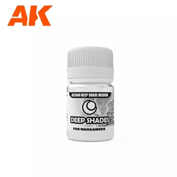 Ak Interactive - Wargame Series - Deep Shade Medium - Deep Shade 30Ml