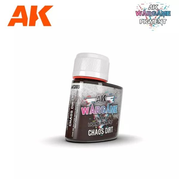 Ak Interactive - Wargame Series - Enamel Liquid Pigments - Chaos Dirt