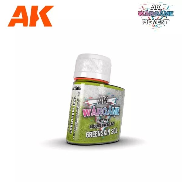 Ak Interactive - Wargame Series - Enamel Liquid Pigments - Greenskin Soil