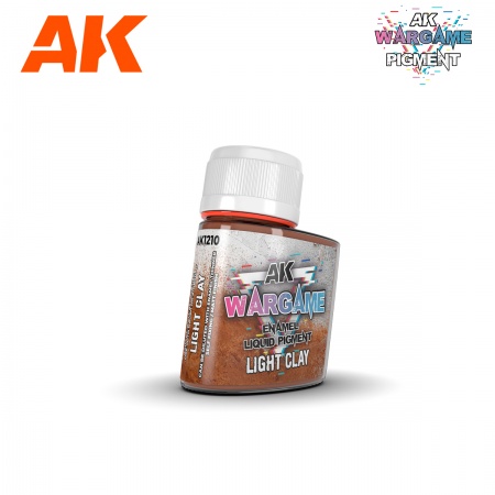 Ak Interactive - Wargame Series - Enamel Liquid Pigments - Light Clay