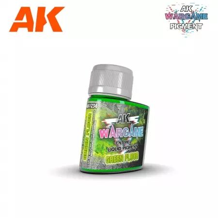 Ak Interactive - Wargame Series - Enamel Liquid Pigments - Green Fluor
