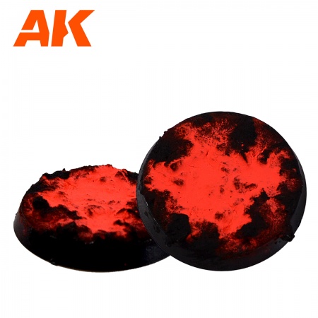 Ak Interactive - Wargame Series - Enamel Liquid Pigments - Red Fluor