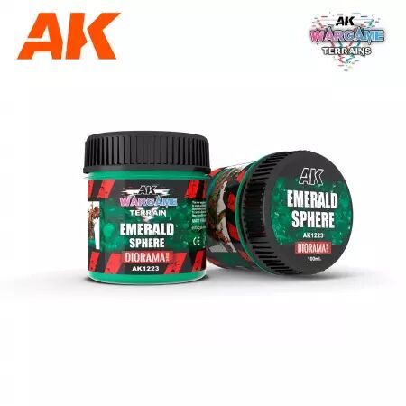 Ak Interactive - Wargame Series - Terrains - Emerald Sphere 100 Ml.