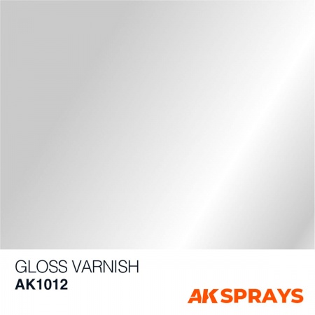 Ak Interactive - Gloss Varnish - Spray 400Ml (Includes 2 Nozzles)