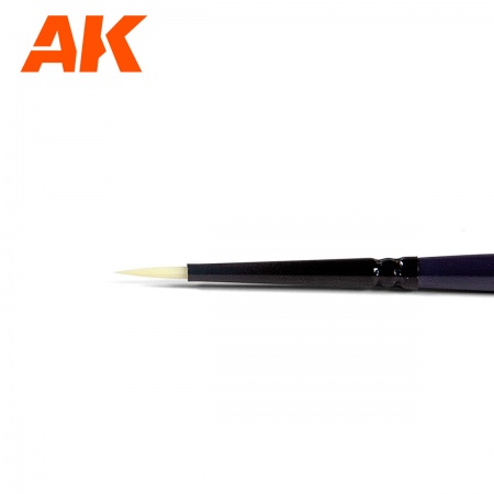 Ak Interactive - Pinceau - Table Top Brush - Taille 0