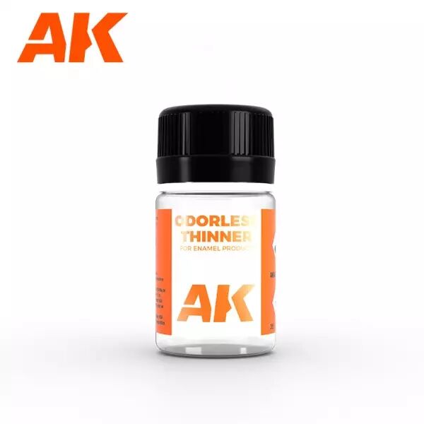 Ak Interactive - Auxiliaires - Odorless Thinner 35 Ml