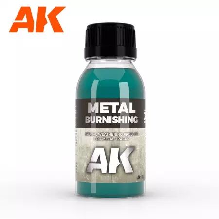 Ak Interactive - Auxiliaires - Metal Burnishing Fluid