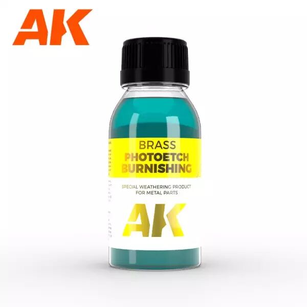 Ak Interactive - Auxiliaires - Brush Photoetche Burnishing