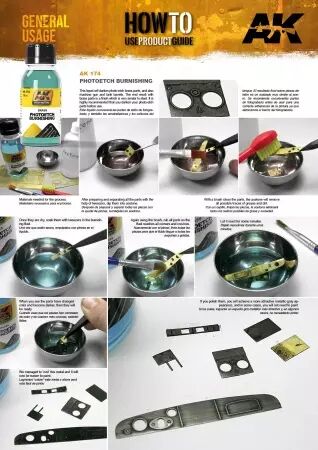 Ak Interactive - Auxiliaires - Brush Photoetche Burnishing