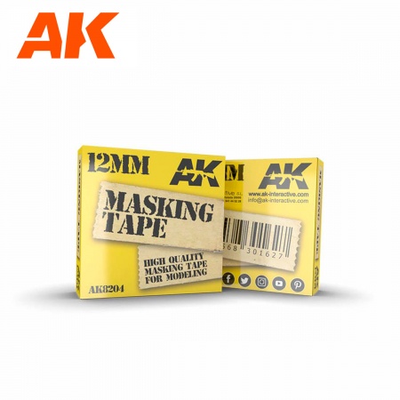 Ak Interactive - Outils - Masking Tape 12 Mm