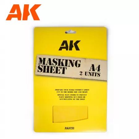 Ak Interactive - Outils - Masking Tape A4 - 2 Units