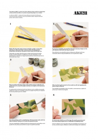 Ak Interactive - Outils - Masking Tape A4 - 2 Units