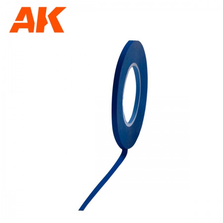 Ak Interactive - Outils - Blue Masking Tape For Curves 3 Mm