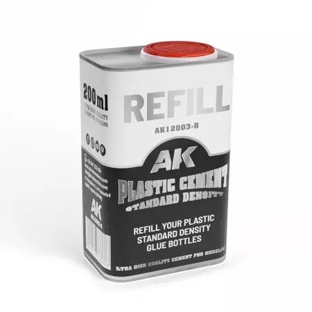 Ak Interactive - Auxiliaires - Refillplastic Cement Standard Density