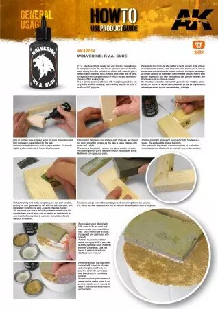 Ak Interactive - Outils - Wolverine P.V.A. Glue