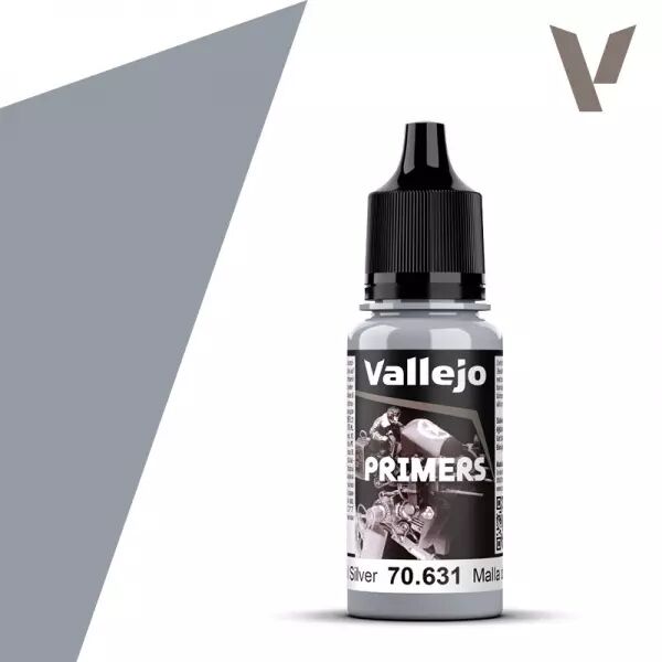 Vallejo - Game Air - Surface Primer -Chainmail Silver