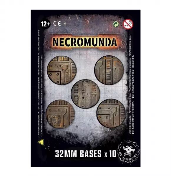 Necromunda 32Mm Bases (X10) - Games Workshop