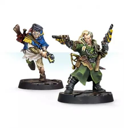 Necromunda Kal Jericho And Scabs - Games Workshop