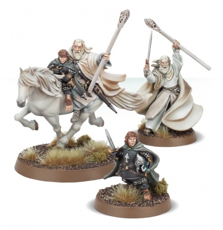 Lord Of The Rings : Gandalf The White & Peregrin Took - Games Workshop