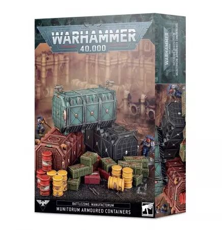 Zone De Bataille: Manufactorum - Conteneurs Blindés Du Munitorum - Warhammer 40K - Games Workshop