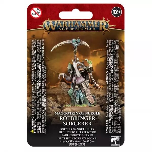 Maggotkin Of Nurgle: Sorcier Gangreneur - Warhammer Age Of Sigmar - Games Workshop