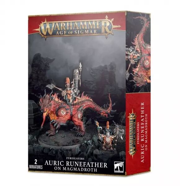 Fyreslayers : P�re Des Runes Aurique Sur Magmadroth - Warhammer Age Of Sigmar - Games Workshop