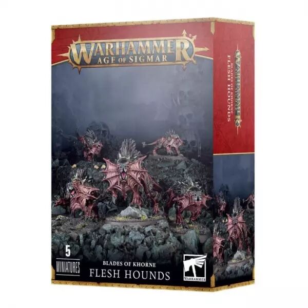 Blades of Khorne: Molossses De Khorne (Flesh Hounds) - Warhammer Age Of Sigmar - Games Workshop