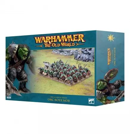Tribus d'Orques et Gobelins - Orc Boyz Mob - Warhammer the Old World - Games Workshop