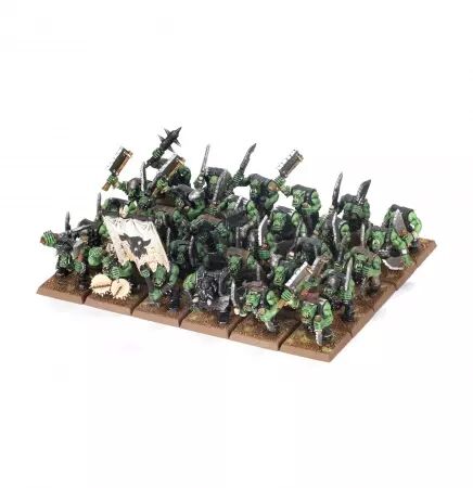 Tribus d'Orques et Gobelins - Orc Boyz Mob - Warhammer the Old World - Games Workshop