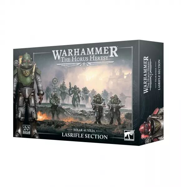 Horus Heresy - Solar Auxilia - Lasrifle Section - Warhammer 30k