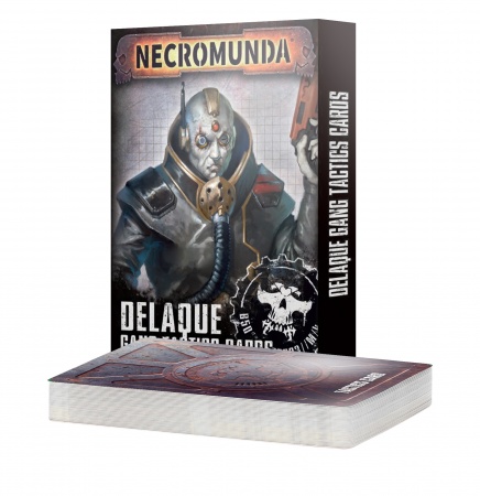 Necromunda: Delaque Gang Tactics Cards (Anglais)