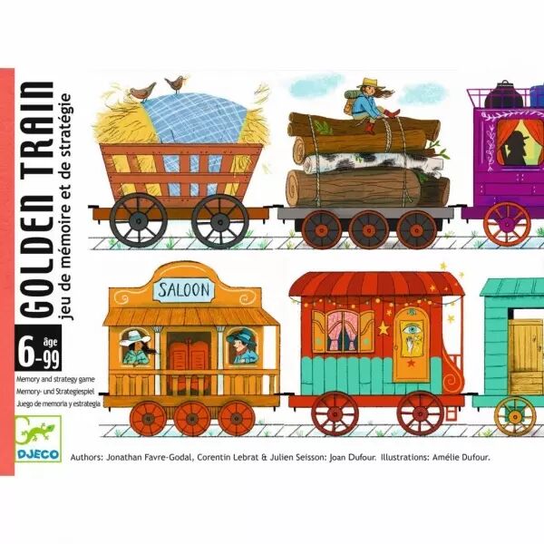 Golden train - Djeco