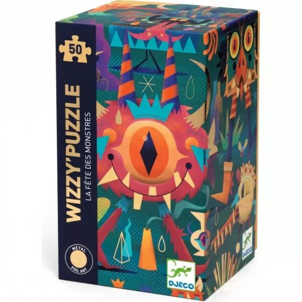 WIZZY PUZZLE - La f�te des monstres - 50 pi�ces - Djeco