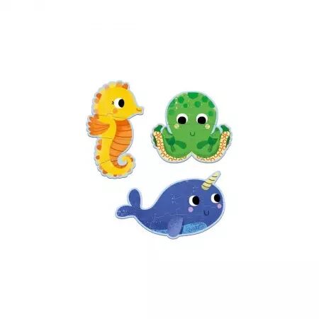 PUZZLE EVOLUTIF - Primo dans la mer - Djeco
