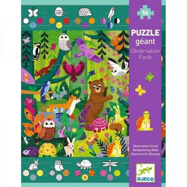PUZZLE GEANT - Observation For�t - Djeco