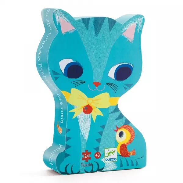 PUZZLE SILHOUETTE - Pachat & ses amis - 24 pi�ces - Djeco