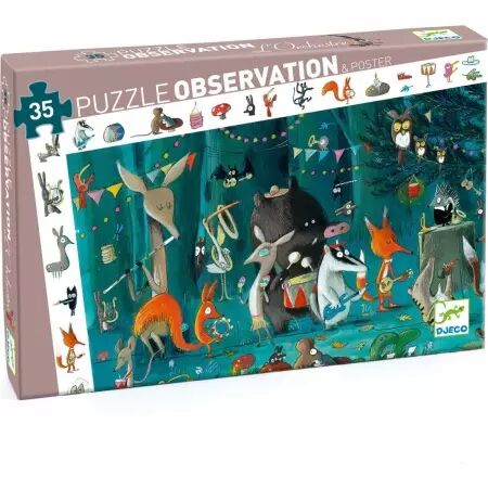 PUZZLE OBSERVATION - L'orchestre - 35 pieces - Djeco