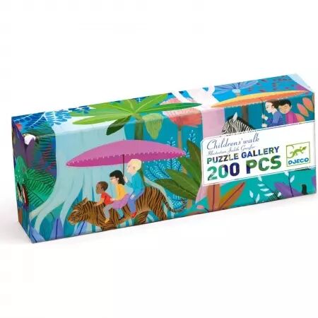 PUZZLE GALLERY - Children's walk - 200 pieces - Djeco