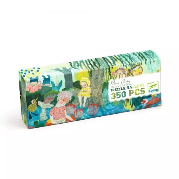 PUZZLE GALLERY - River Party - 350 pieces  - Djeco